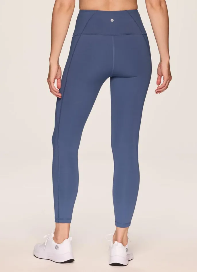 Women Play Hard Tech Flex 78 Legging Blue RBX Active Leggings
