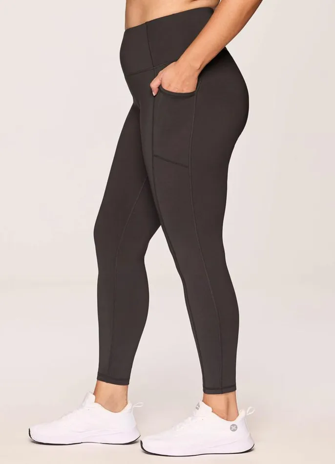 Women Plus Tech Flex Ultra Hold Legging Charcoal RBX Active Leggings