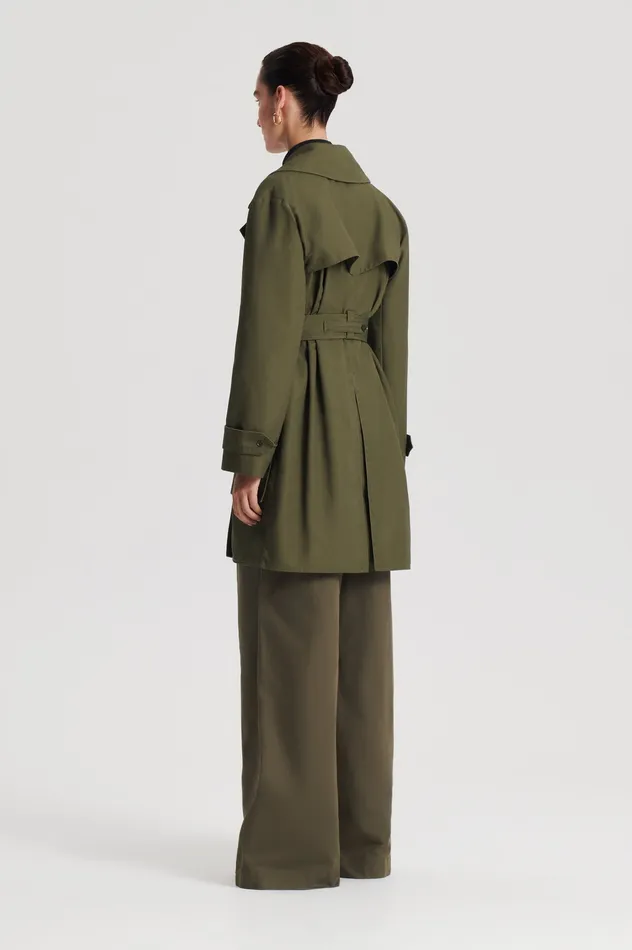 Women Scanlan Theodore TRENCH COAT JUNGLE Jackets Women Scanlan Theodore TRENCH COAT JUNGLE Jackets