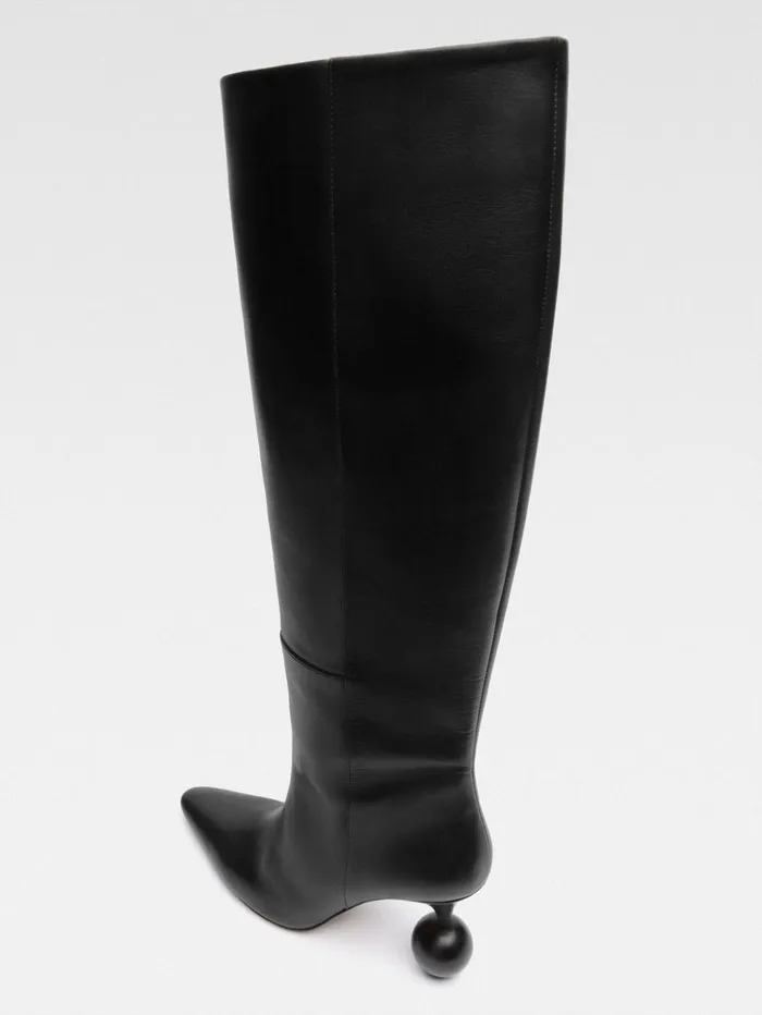 Women Shoes JACQUEMUS The Bisou Boots Black