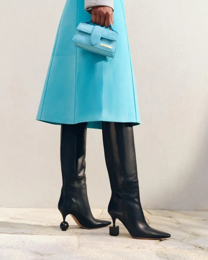 Women Shoes JACQUEMUS The Bisou Boots Black