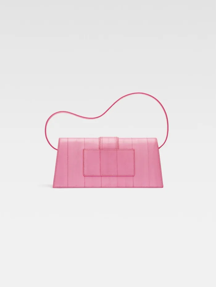 Women Shoulder Bags JACQUEMUS The Long Bambino Pale Pink Women Shoulder Bags JACQUEMUS The Long Bambino Pale Pink