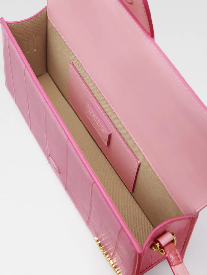 Women Shoulder Bags JACQUEMUS The Long Bambino Pale Pink Women Shoulder Bags JACQUEMUS The Long Bambino Pale Pink