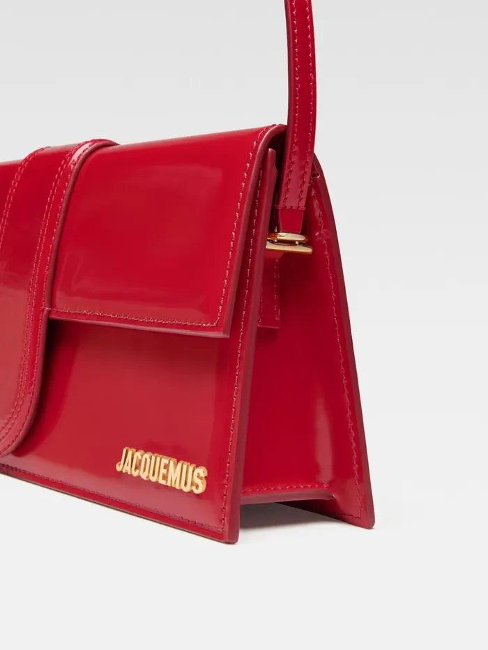 Women Shoulder Bags JACQUEMUS The Long Bambino Redgold Women Shoulder Bags JACQUEMUS The Long Bambino Redgold