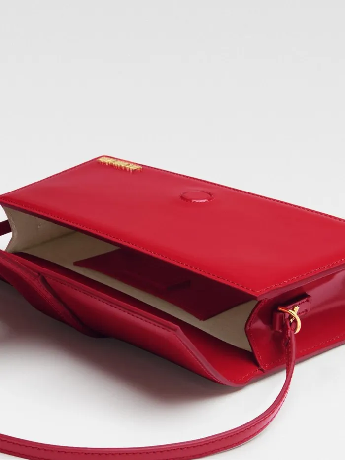 Women Shoulder Bags JACQUEMUS The Long Bambino Redgold Women Shoulder Bags JACQUEMUS The Long Bambino Redgold
