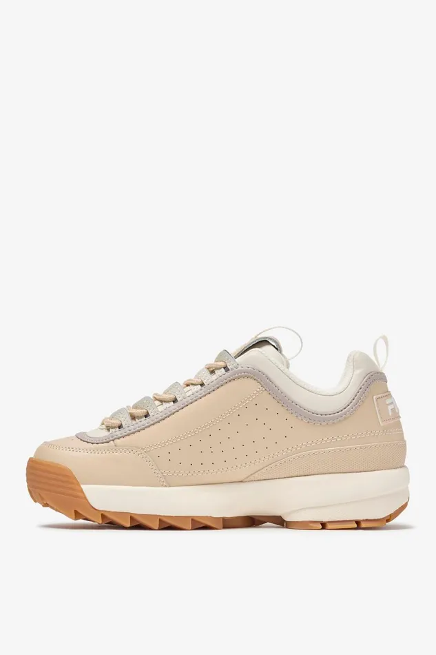 Women Sneakers Fila Disruptor 2 Premium 882 Brazilian Sandgardeniagoat