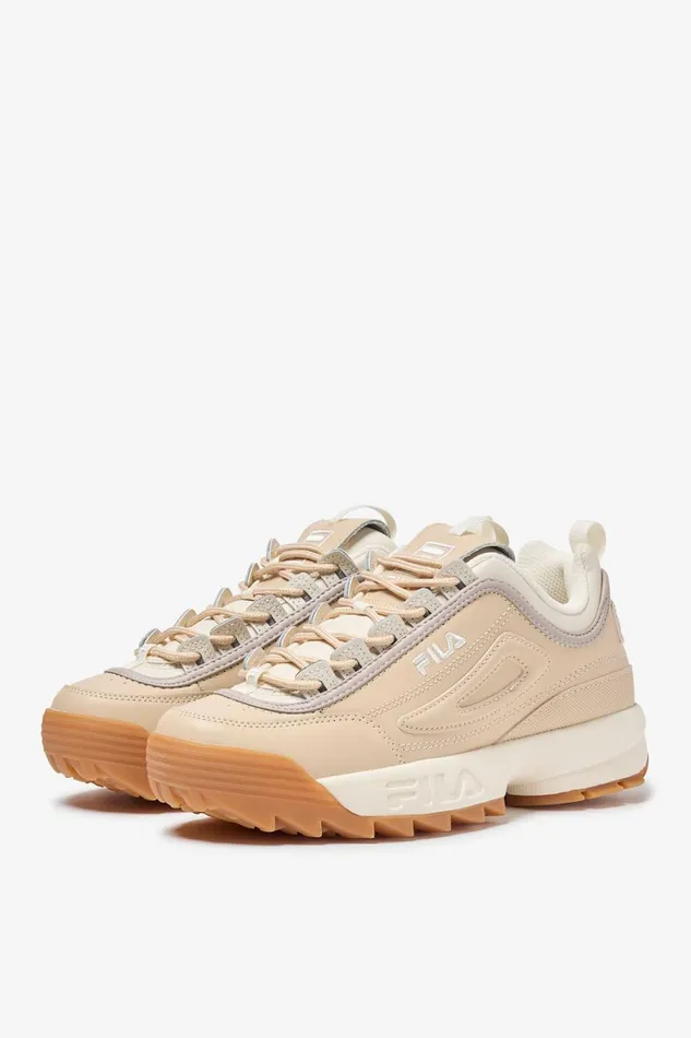 Women Sneakers Fila Disruptor 2 Premium 882 Brazilian Sandgardeniagoat