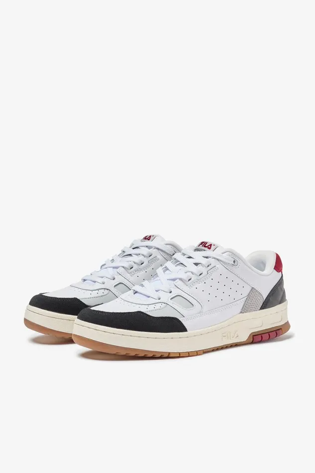 Women Sneakers Fila Rissmo Low 105 Whitetibetan Redglacier Gray