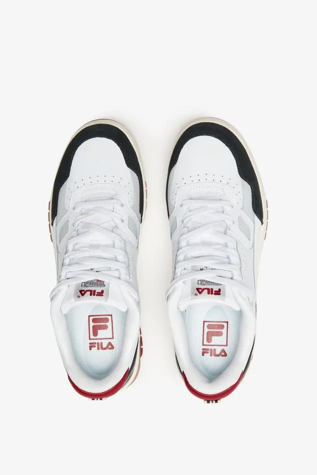 Women Sneakers Fila Rissmo Low 105 Whitetibetan Redglacier Gray