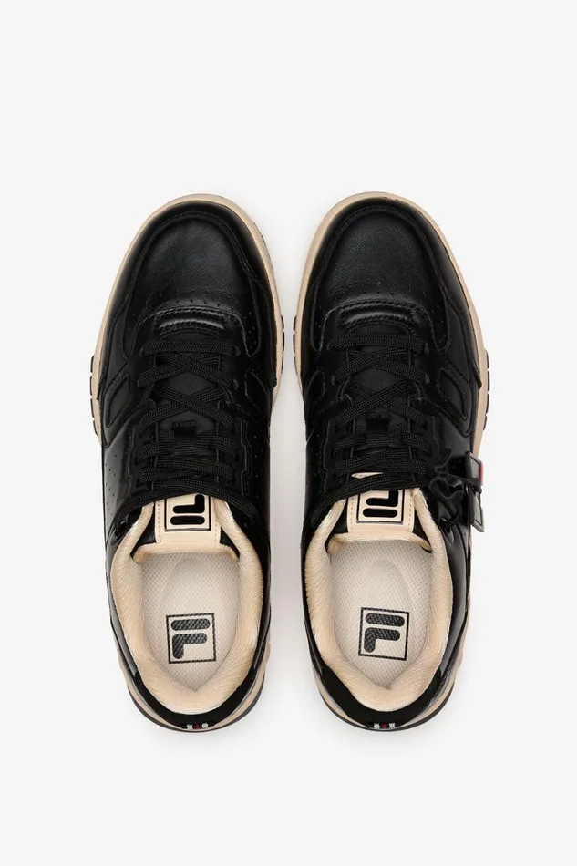 Women Sneakers Fila Rissmo Low Lux 978 Blackbrazilian Sandblack