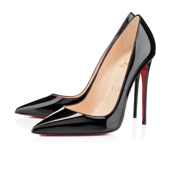 Women So Kate 120 Mm Pumps 8211 Patent Calf Leather 8211 Black Christian Louboutin Pumps