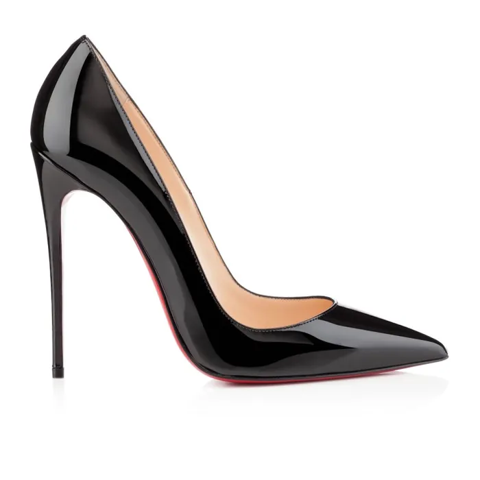 Women So Kate 120 Mm Pumps 8211 Patent Calf Leather 8211 Black Christian Louboutin Pumps