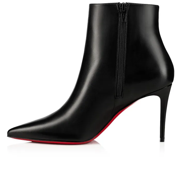 Women So Kate Booty 85 Mm Low Boots 8211 Calf Leather 8211 Black Christian Louboutin Boots