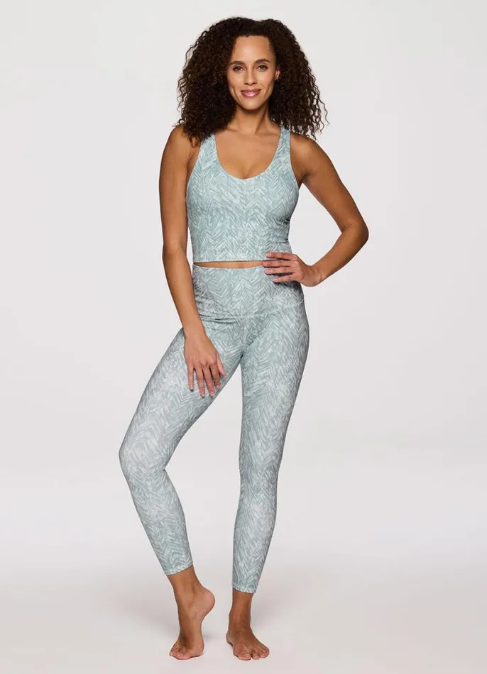 Women So Wavy Super Soft 78 Legging Sea Glass RBX Active Leggings