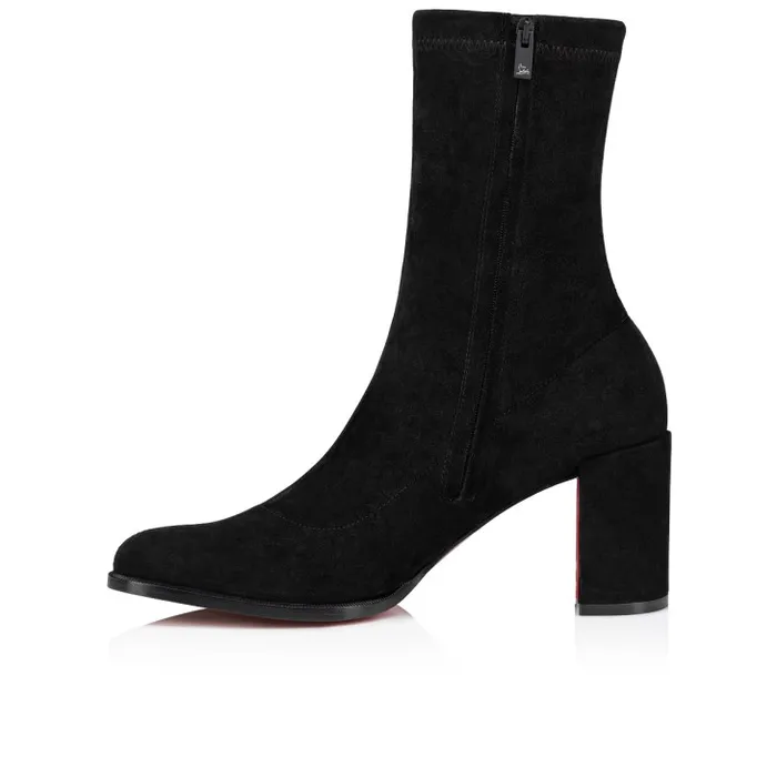 Women Stretchadoxa 70 Mm Low Boots 8211 Stretched Veau Velours 8211 Black Christian Louboutin Boots