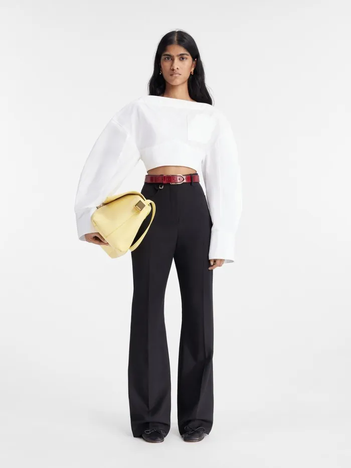 Women Suits JACQUEMUS The Sauge Pants Black