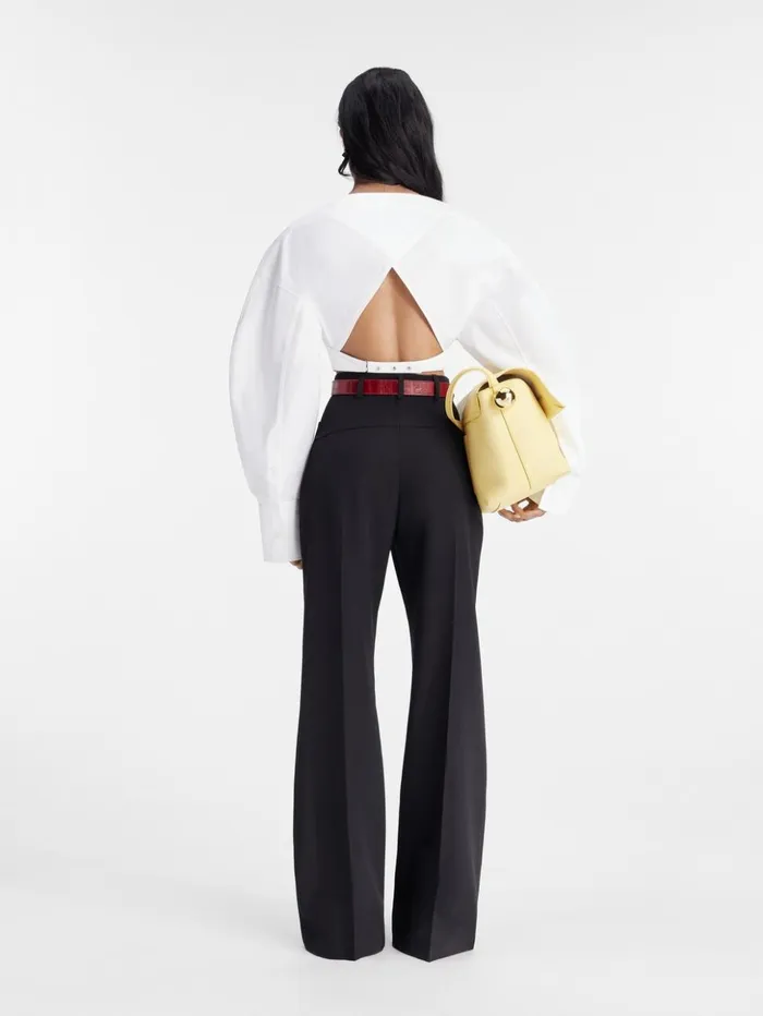 Women Suits JACQUEMUS The Sauge Pants Black Women Suits JACQUEMUS The Sauge Pants Black