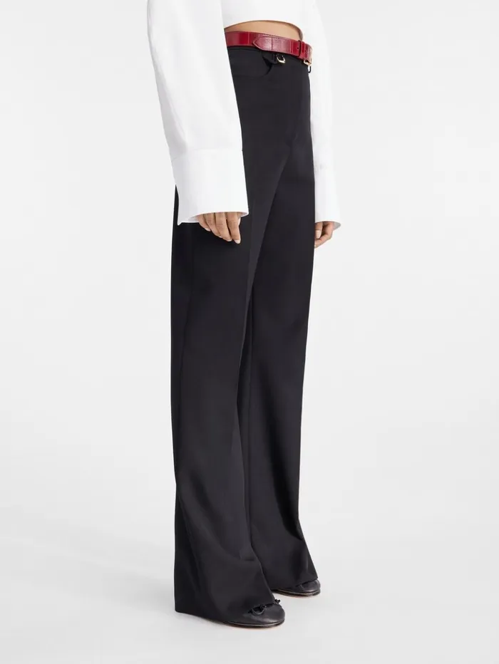 Women Suits JACQUEMUS The Sauge Pants Black Women Suits JACQUEMUS The Sauge Pants Black