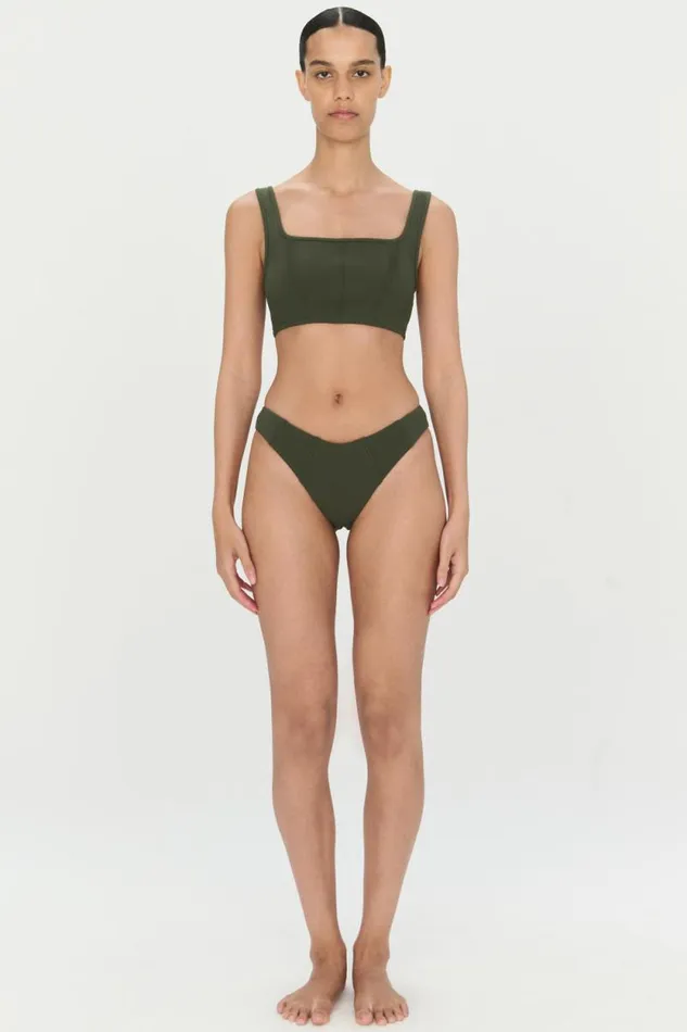 Women Swimwear Jonathan Simkhai Zeke Bikini Top