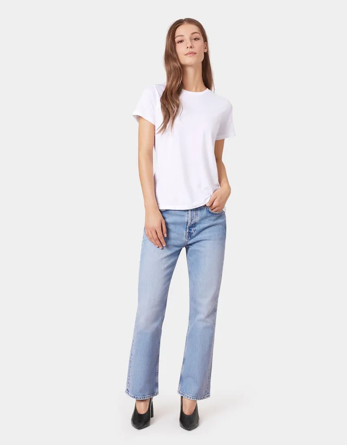 Women TShirts Colorfulstandard Women Light Organic Tee 8211 Petrol Blue