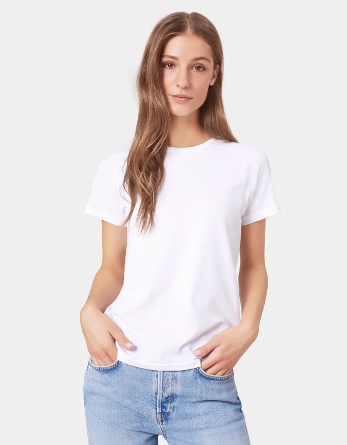 Women TShirts Colorfulstandard Women Light Organic Tee 8211 Petrol Blue