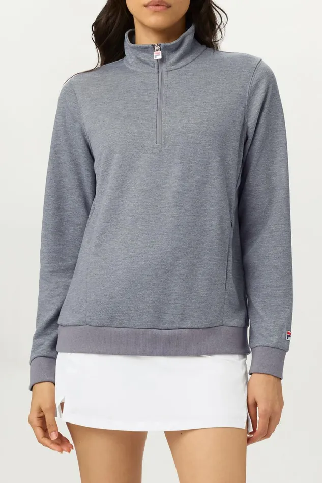 Women Tennis Fila Long Sleeve 14 Zip Women Tennis Fila Long Sleeve 14 Zip