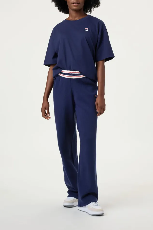 Women Tops and TShirts Fila Classic Relaxed Tee 400 Fila Navy Women Tops and TShirts Fila Classic Relaxed Tee 400 Fila Navy