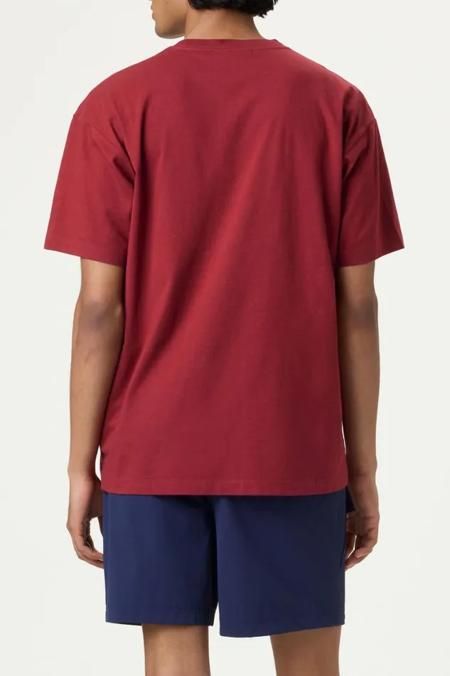 Women Tops and TShirts Fila Classic Relaxed Tee 601 Tibetan Red Women Tops and TShirts Fila Classic Relaxed Tee 601 Tibetan Red