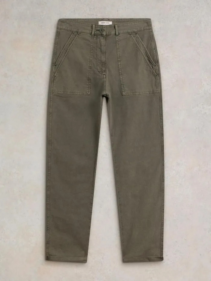 Women Twister Chino Trouser Khaki Green White Stuff Trousers Women Twister Chino Trouser Khaki Green White Stuff Trousers