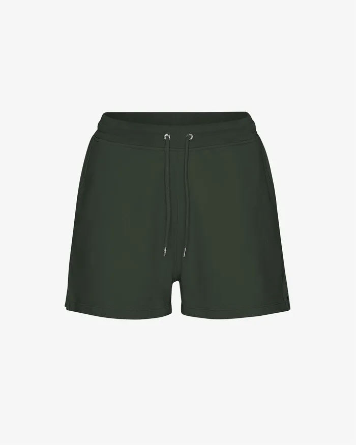 Women Women Organic Sweatshorts 8211 Hunter Green Shorts Colorfulstandard