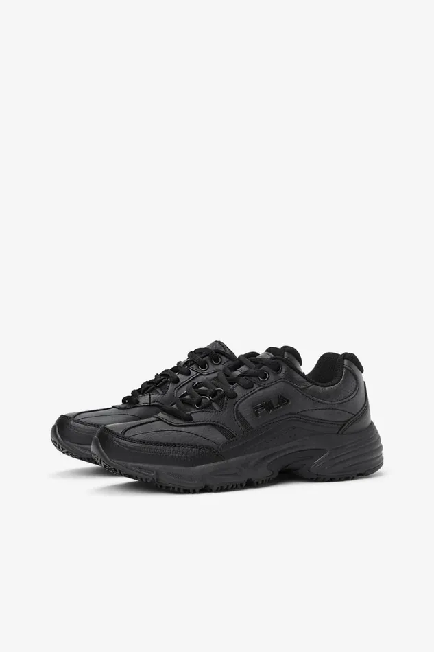 Women Work Shoes Fila Memory Workshift Slip Resistant Shoe