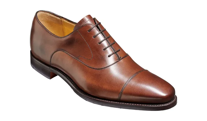 Wright 8211 Walnut Calf Men Barker Shoes Wedding Shoes