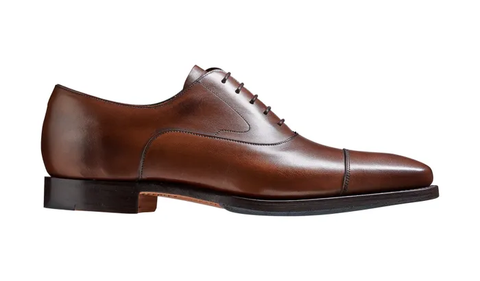 Wright 8211 Walnut Calf Men Barker Shoes Wedding Shoes