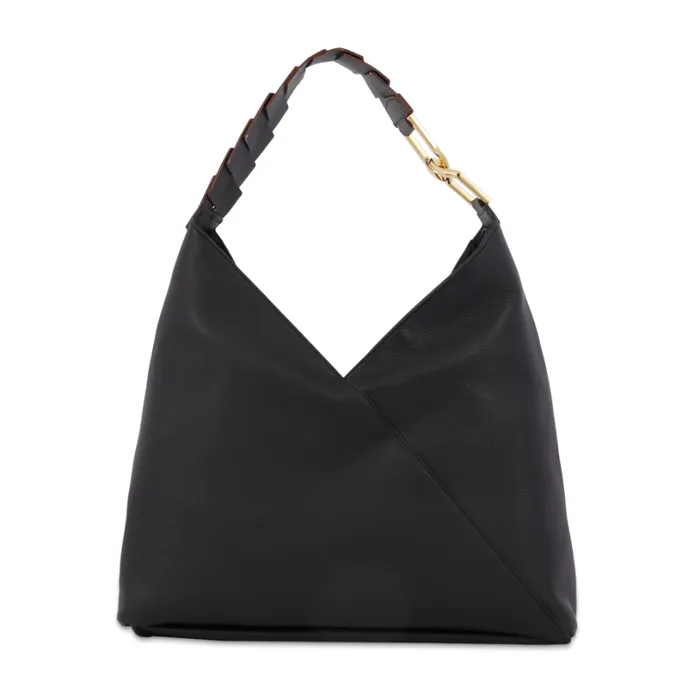 Zip Hobo Bag Majorel Blue Women Lancel Shoulder Bags