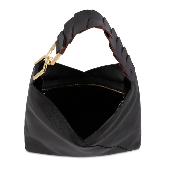 Zip Hobo Bag Majorel Blue Women Lancel Shoulder Bags
