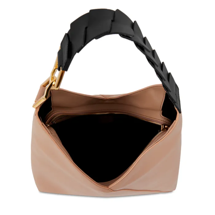 Zip Hobo Bag Majorel Blue Women Lancel Shoulder Bags