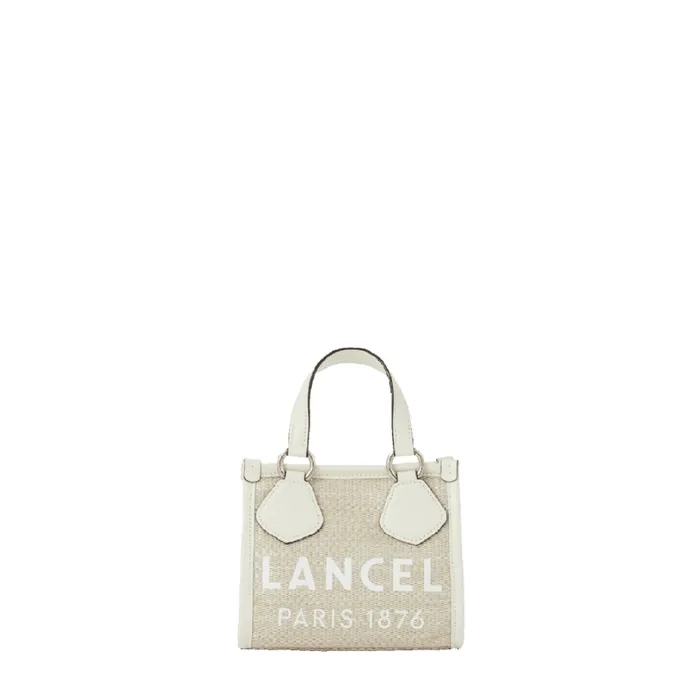 Zipped Mini Tote Naturalwhite Women Lancel Hand Bags