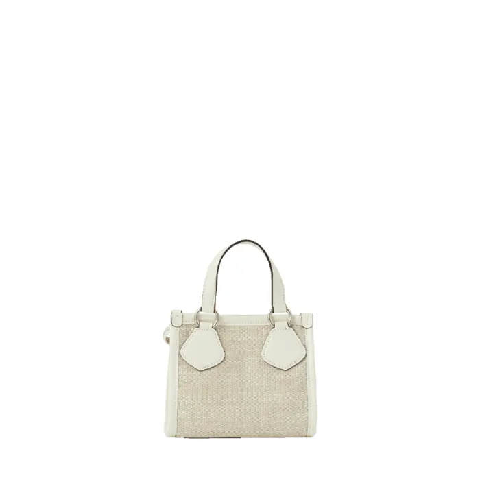 Zipped Mini Tote Naturalwhite Women Lancel Hand Bags Zipped Mini Tote Naturalwhite Women Lancel Hand Bags